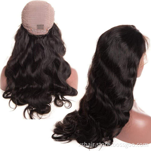 Raw Indian Brazilian Straight Hd Frontal closure wig 5x5 13x6 hd frontal 360 Full Lace Closure Remy Human Hair Wigs